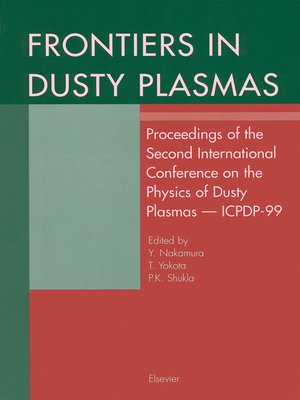 cover image of Frontiers in Dusty Plasmas